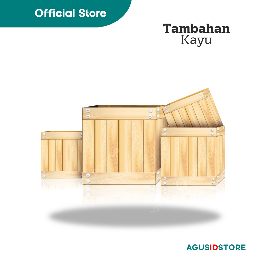 Packing kayu Tambahan ( JNE Reg / Kargo )