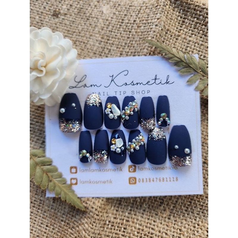 KUKU PREMIUM/ KUKU PALSU / KUKU WEDDING / NAIL ART / KUKU MURAH/ kuku set isi12