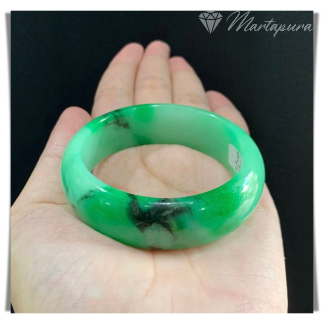 GBT1434 Gelang Batu Giok Birma