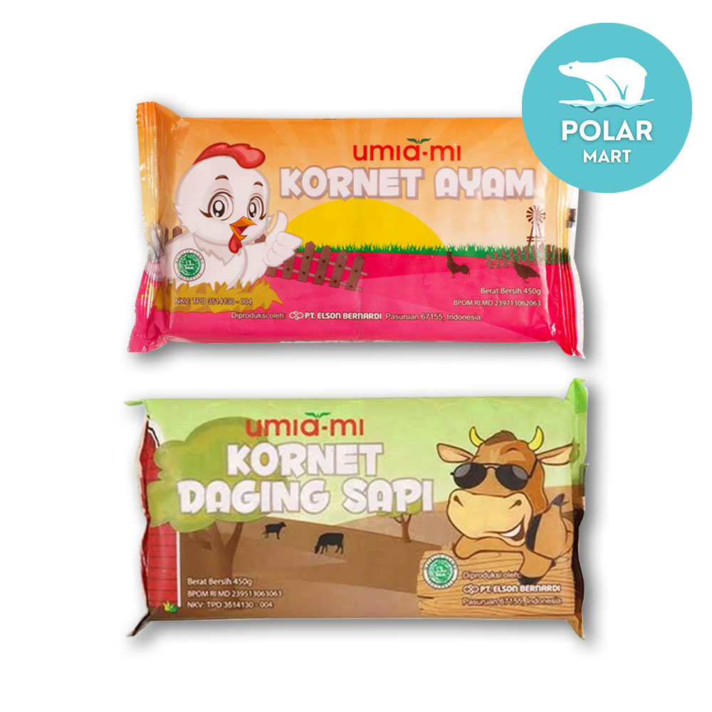 

Umia-Mi Kornet Daging Rasa Ayam & Sapi 450 Gram (FROZEN FOOD BANDUNG)