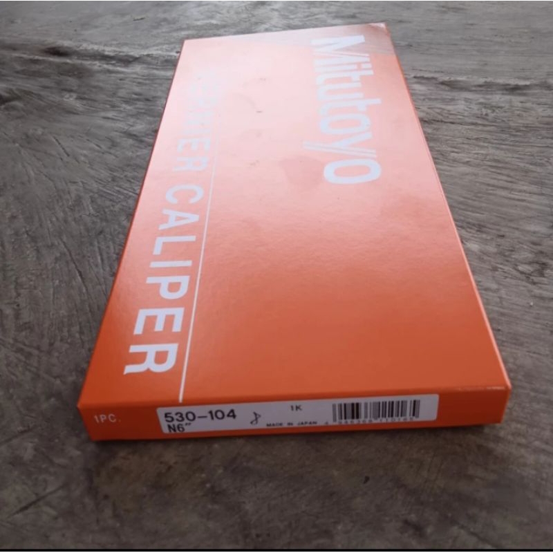 Sigmat Mitutoyo 6" jangka Sorong/ sketmat original Japan 530 104