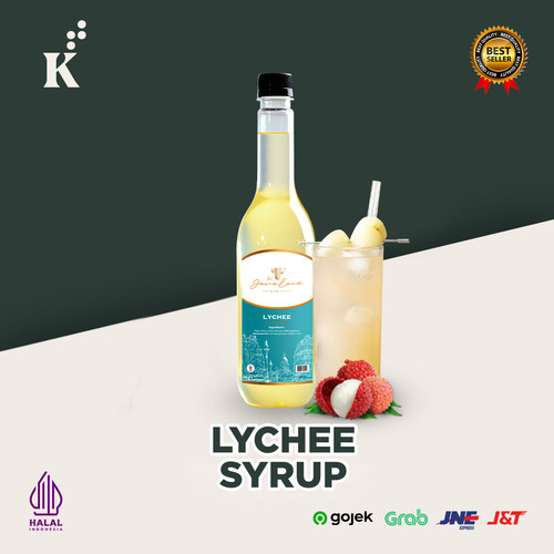 

Syrup Premium Javaland Sirup Aneka rasa Lechy 650 Ml