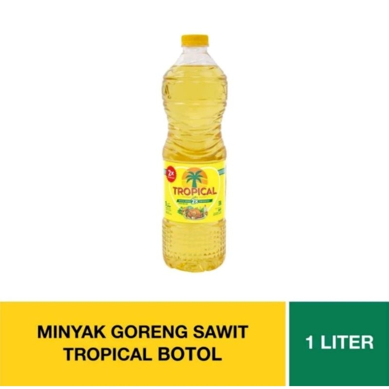 

Minyak Goreng Tropical Botol 1 Ltr