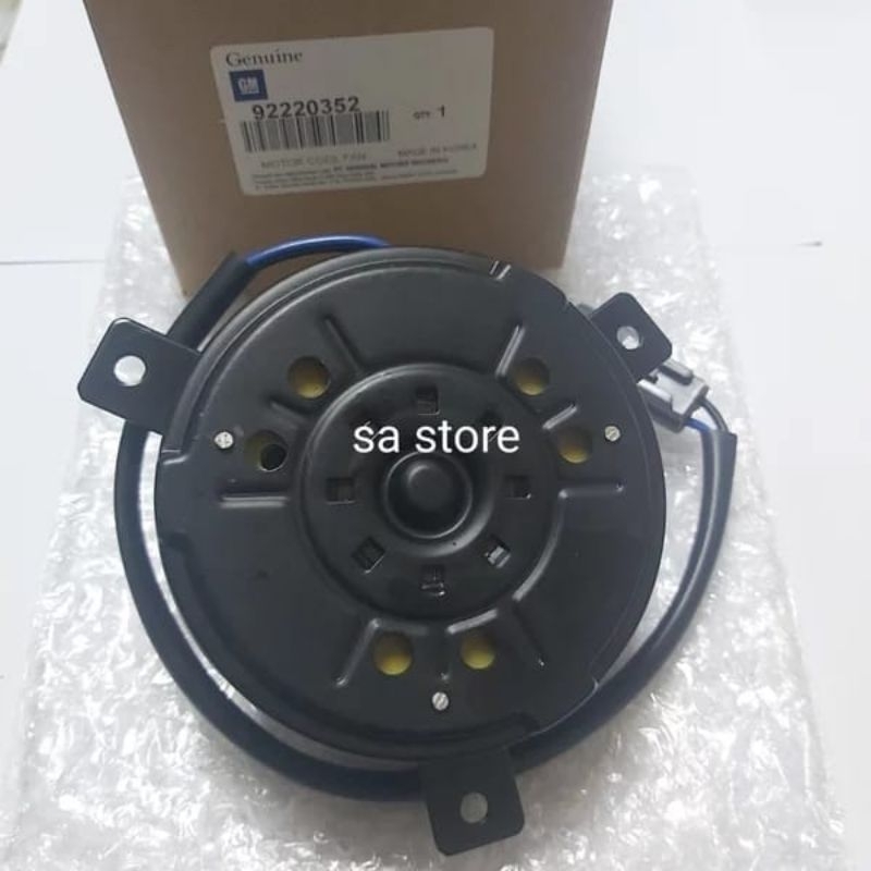 motor fan radiator Chevrolet captiva