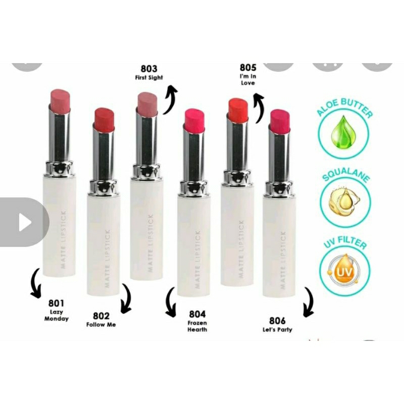 ❤ Pinkqueen❤ Red A lipstik matte