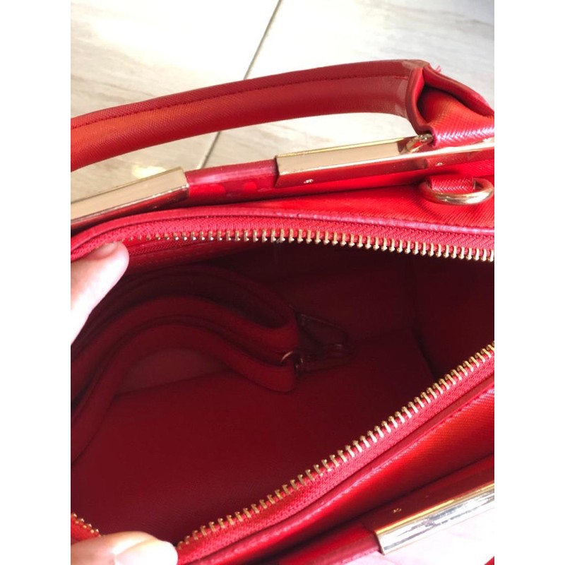 Tas Selempang Wanita Murah Import Korean Fashion Style Sling Bag free dompet