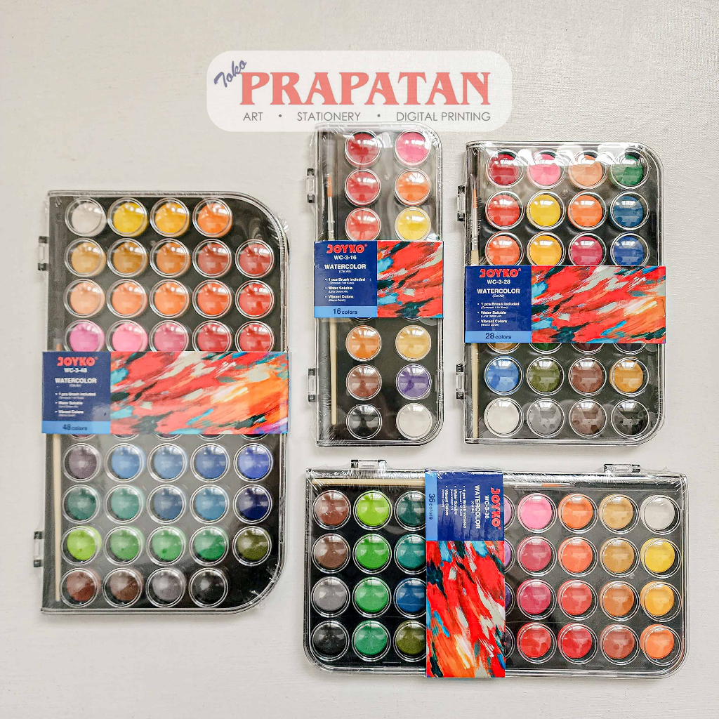 

Joyko Watercolor Block Set WC-3 | Cat Air Set