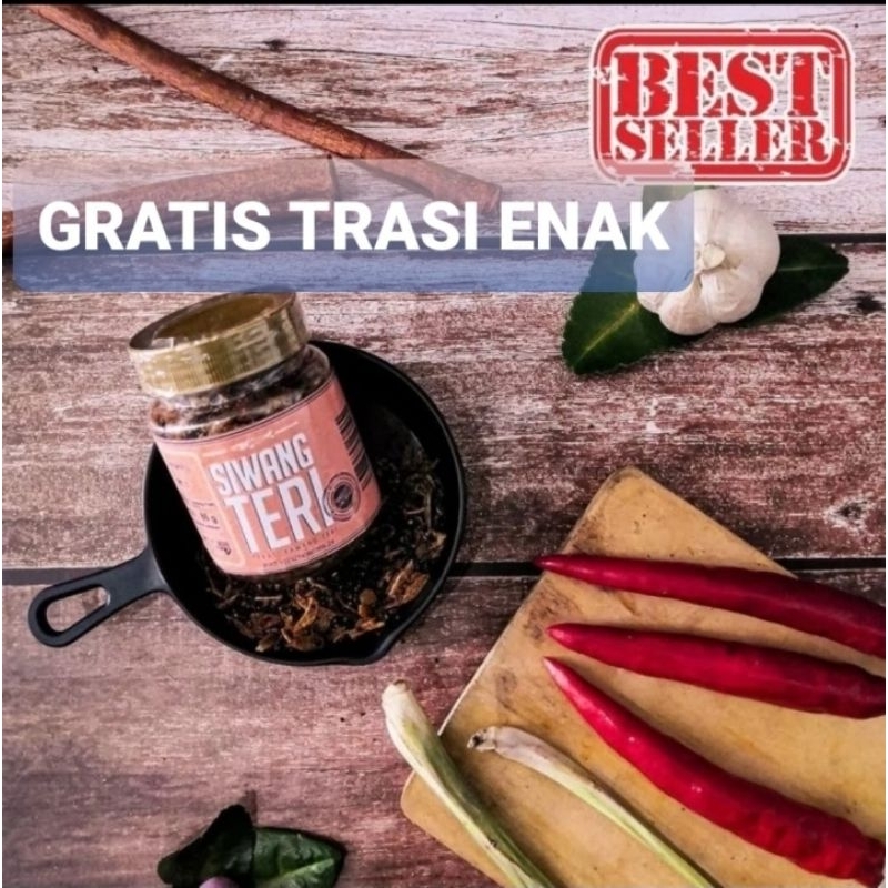 

SIWANG TERASI BAWANG TERI 80gram ENAK GRATIS Terasi khas Cirebonn