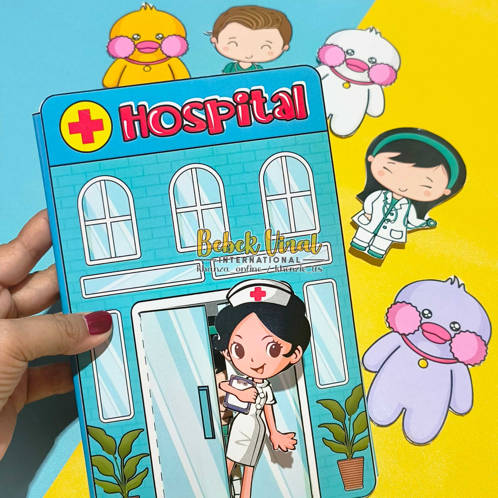 New Product - HOSPITAL BEBEK VIRAL Mainan edukatif anak terbaru SUDAH DI LAMINASI ANTI AIR