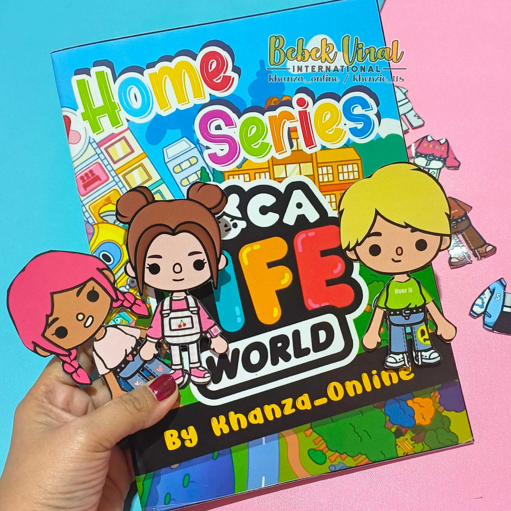 New Product - TOCA BOCA HOME SERIES Mainan edukatif anak terbaru SUDAH DI LAMINASI ANTI AIR