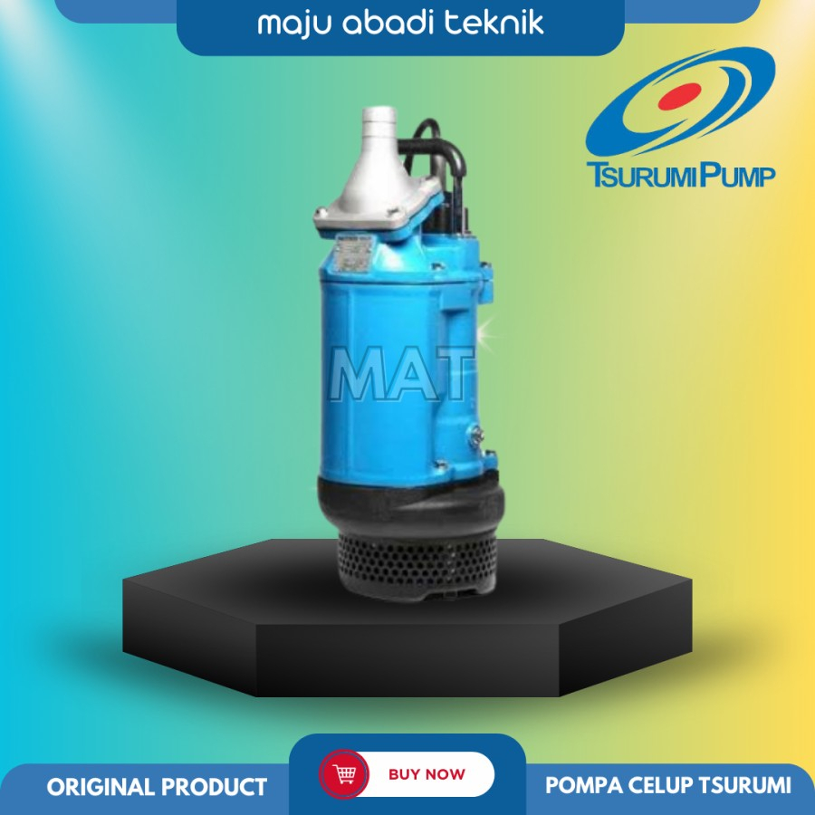 Pompa Celup Lumpur Tsurumi KTZ45.5 380V Pompa Celup Air Kotor KTZ 45.5