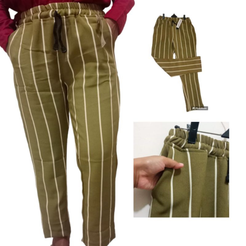 CELANA PANJANG WANITA SALUR BEGGI PANT TERBARU