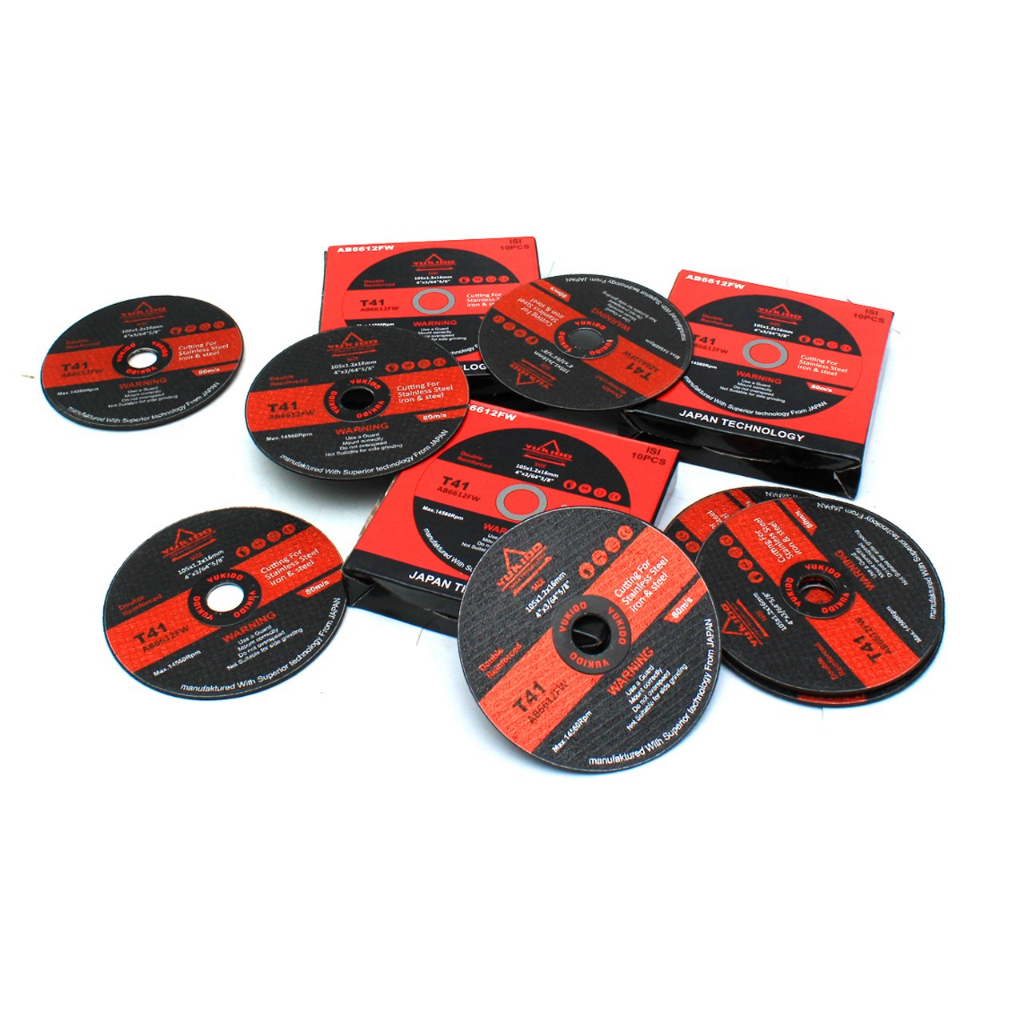 Mata Gurinda Potong 4 inch CW107 x 16 x 1.2mm Batu Gerinda Potong Cutting Wheel Disc Lecpop