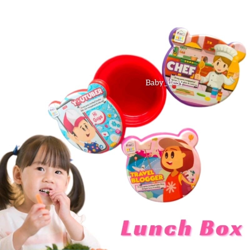 LUNCH BOX ANAK / TEPAK MAKAN BABY PANDA / KOTAK MAKAN