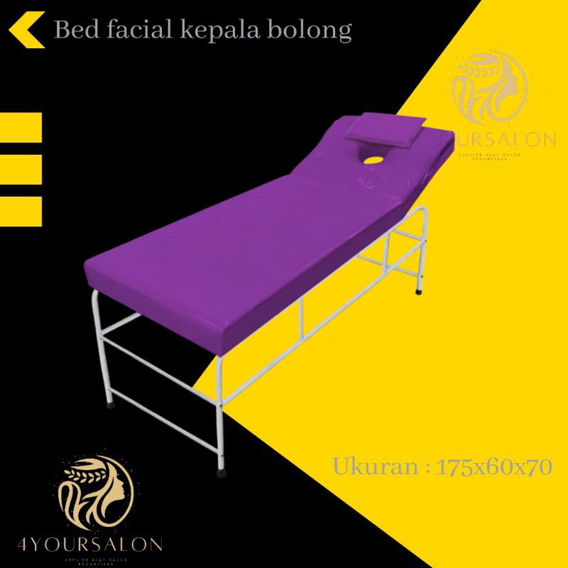 Bed facial model bolong bed eyelash bed massage bed refleksi bed pijat bed salon ranjang salon ranja