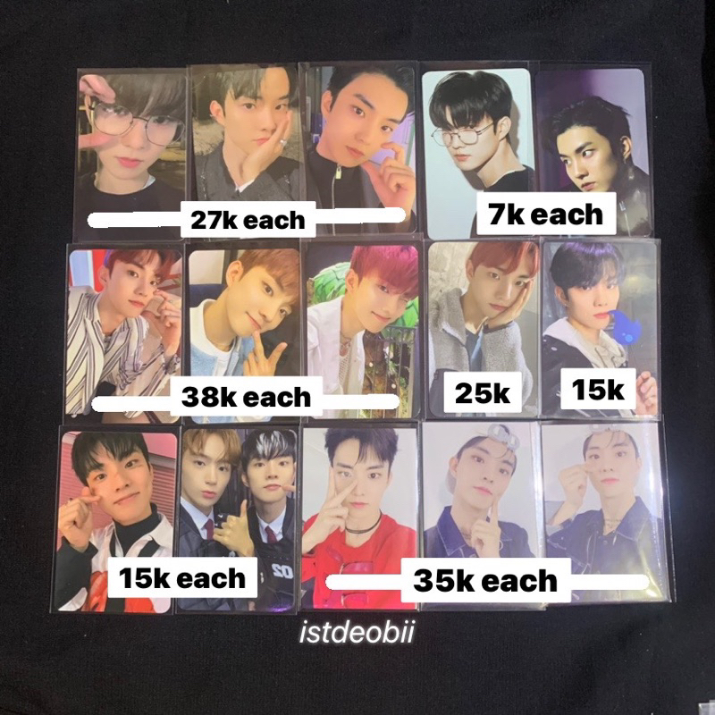 THE BOYZ OFFICIAL PHOTOCARD PC CLEARANCE SALE SELL SANGYEON JACOB YOUNGHOON HYUNJAE JUYEON KEVIN CHA