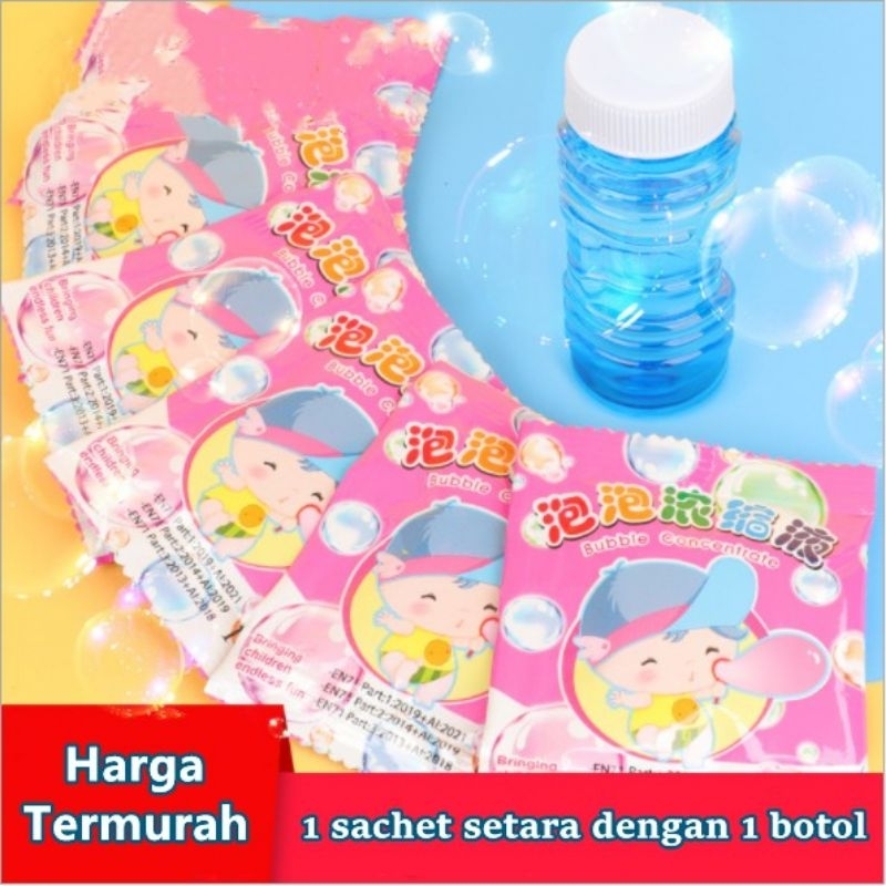 refill bubble gun gelembung sabun