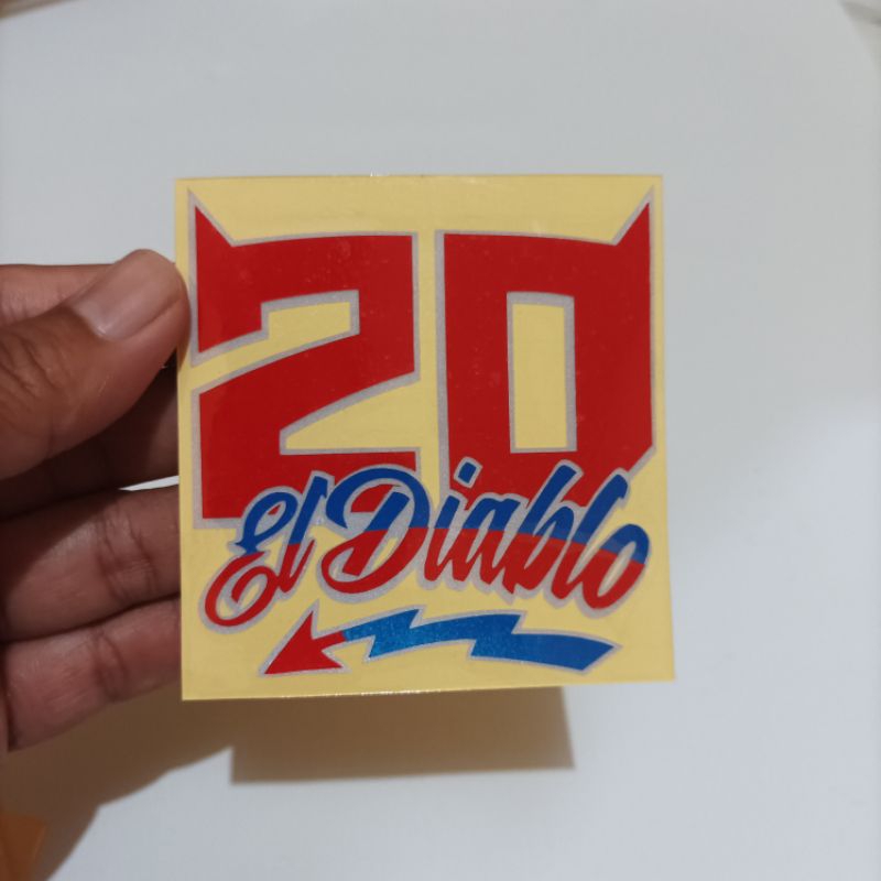 

Sticker Cutting ElDiablo 20 quartararo