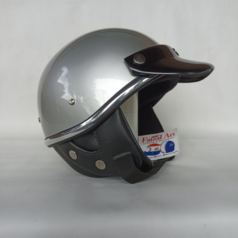 Helm Chip Silver Vintage Chips Model Japan