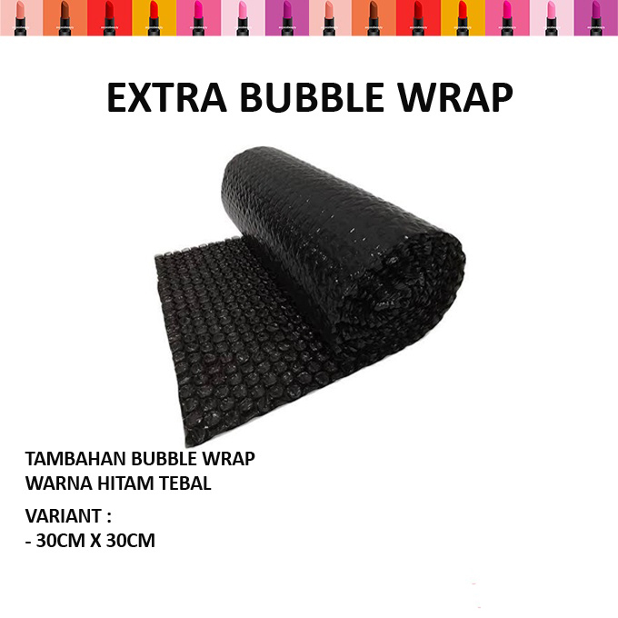 

XTRA BUBBLE WRAP Tebal (Hanya dengan pembelian item lain)