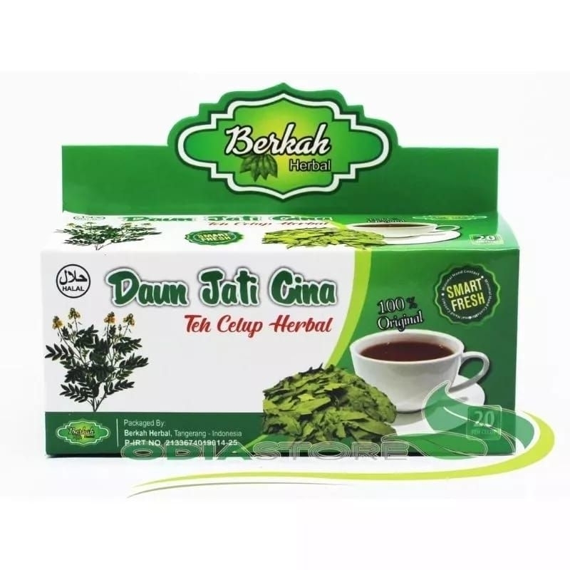 

Teh celup daun jati cina(kotak hijau)