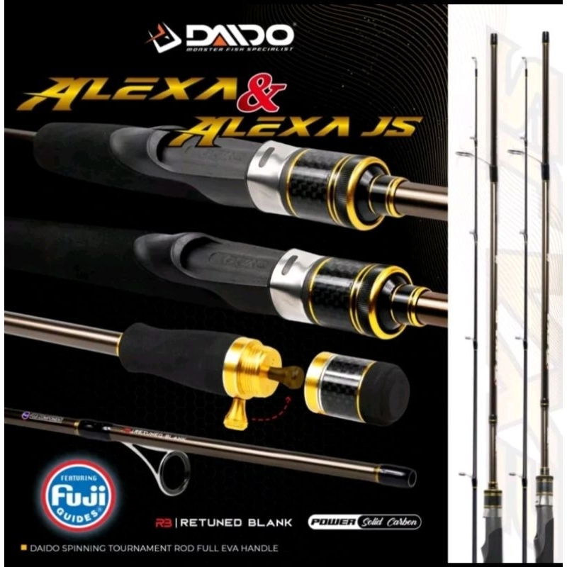 Joran Daido Alexa Japan Style 180cm Power Solid Carbon