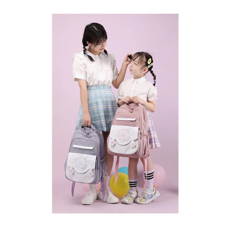 Tas Sekolah Anak Perempuan Imut Tas Punggung Sekolah Dasar Anak-anak Tas Buku Anak-anak Tas Sekolah Putri Mochila Infantil