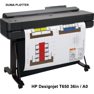 HP DesignJet T650 36&quot; Plotter Printer A0 with Mobile Printing