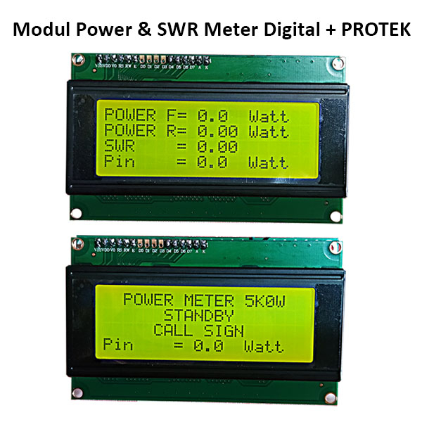 Modul Power dan SWR Meter Digital Celstech CT-L5K0