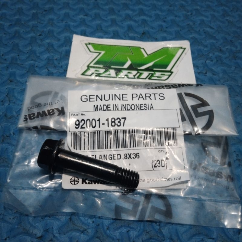 baut kaliper depan ninja r ss rr pnp kaze r original Kawasaki 92001-1837