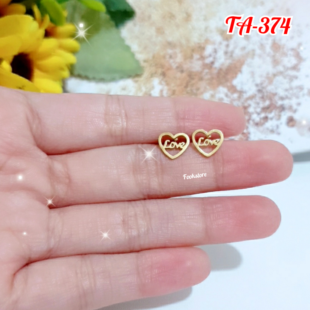 TITANIUM ANTING DEWASA MODEL TUSUK ANTI KARAT/TA-335/TA-374