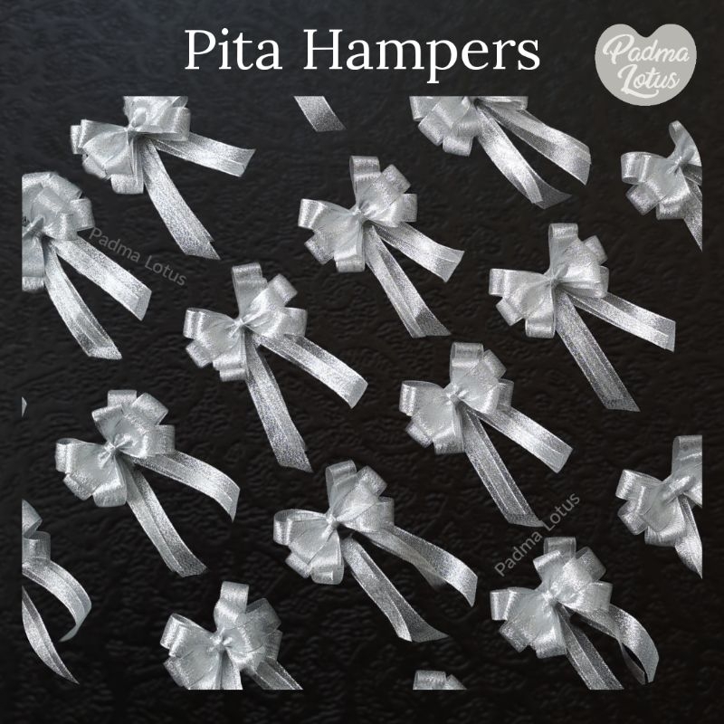 Pita hampers READY instant siap pakai gold silver kado