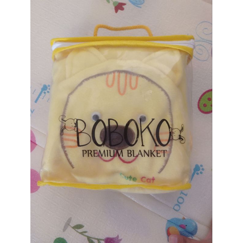 BOBOKO SELIMUT BAYI KARAKTER PREMIUM BLANKET NEW EX KADO