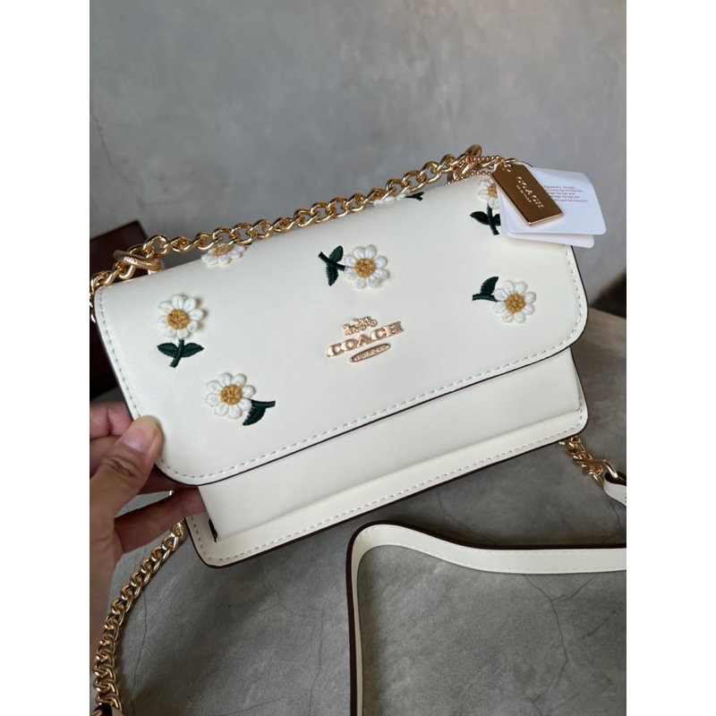 TAS SELEMPANG DAISY FREE BOX WANITA HC38 WHITE SLING BAG PREMIUM IMPORT