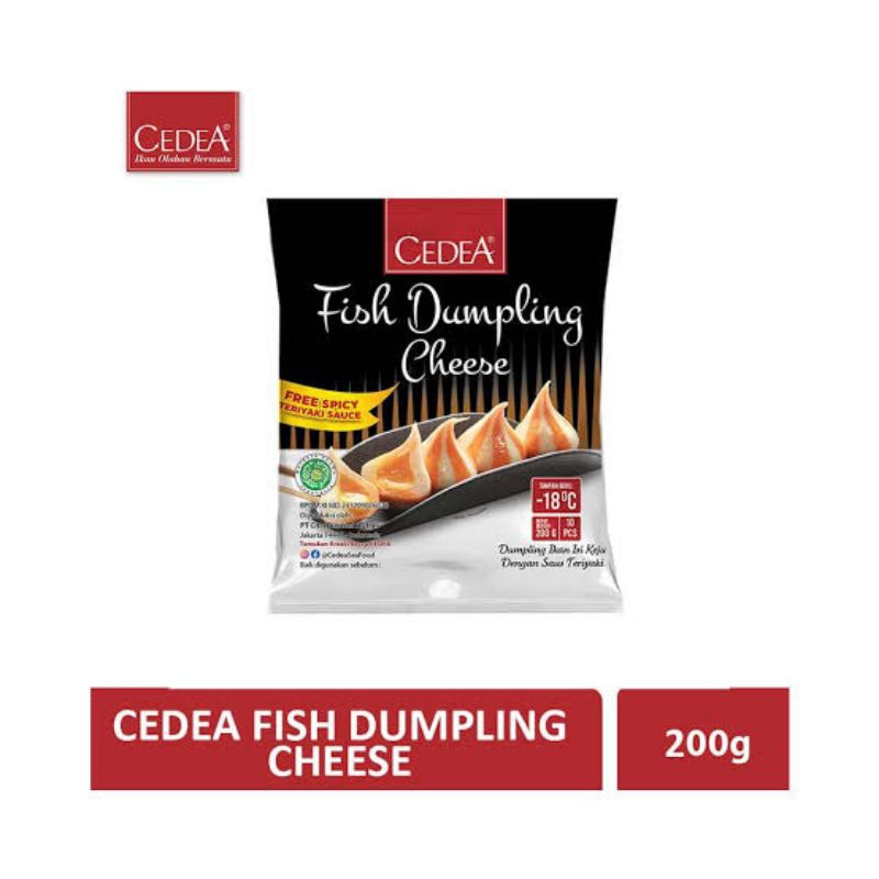 

Cedea Dumpling Keju dan ayam 200g