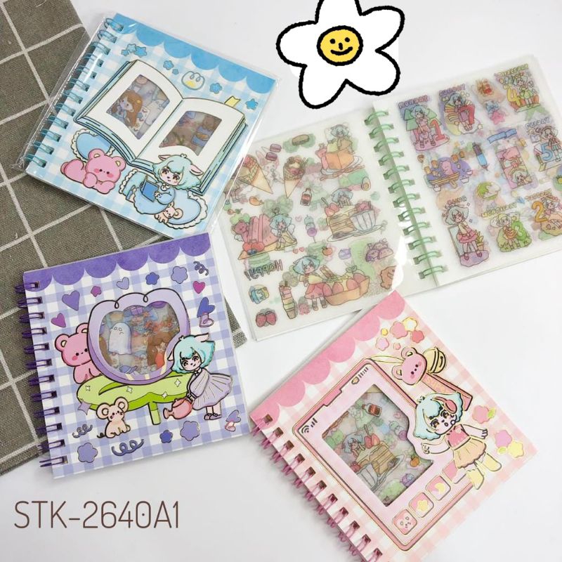 Diary Stiker|Binder Stiker Momo|Stiker Waterproof