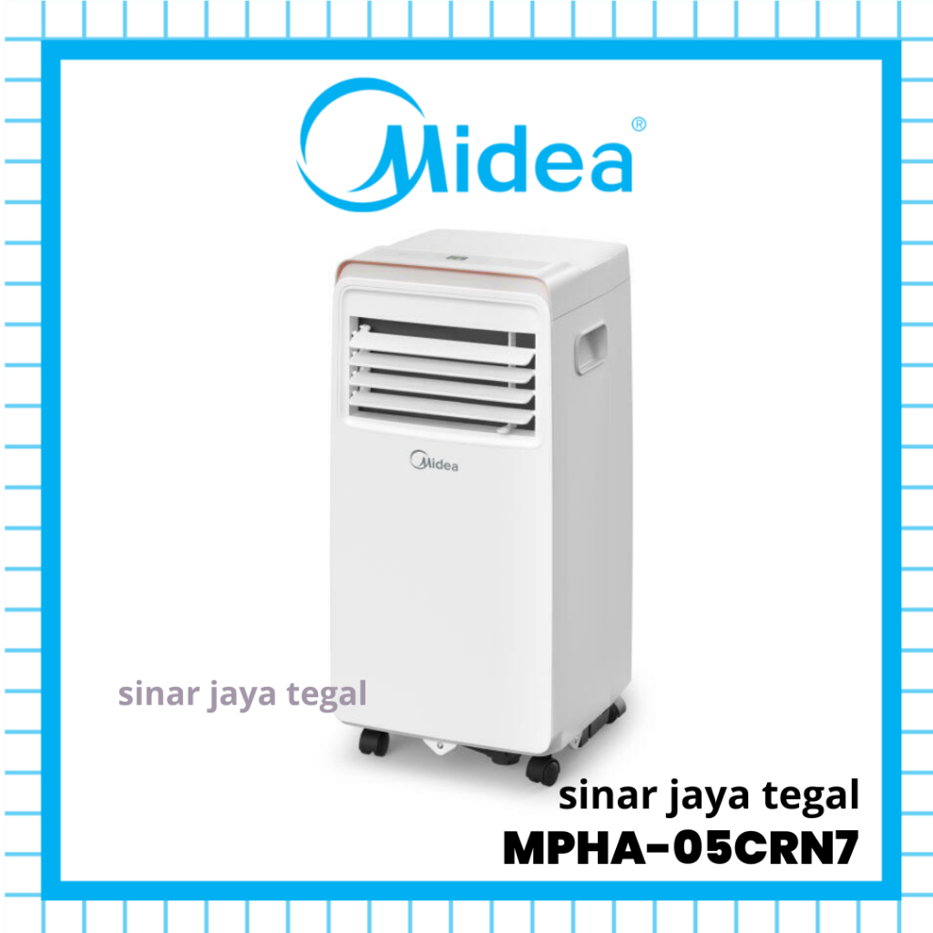 AC PORTABLE MIDEA 1/2 PK MPHA-05CRN7