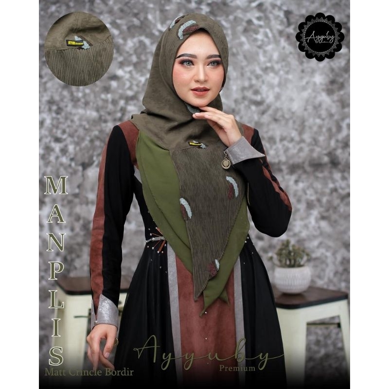 HIJAB MANPLIS MOTIF BY AYYUBY