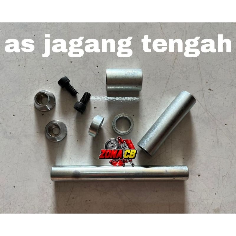 as jagang tengah scorpio anti hoyak hayik / as standar 2 tengah cb gl megapro tiger / as jagrak cb g