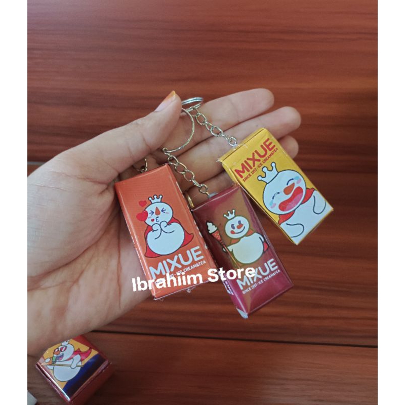 GANCI MIXUE / GANTUNGAN KUNCI MIXUE / GANTUNGAN KUNCI UNIK LUCU