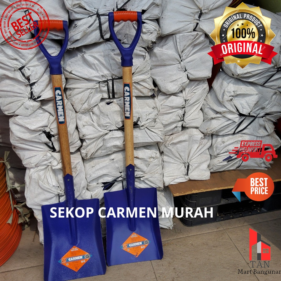 SEKOP SKOP SHOVEL BANGUNAN PASIR TAMAN CARMEN BIRU