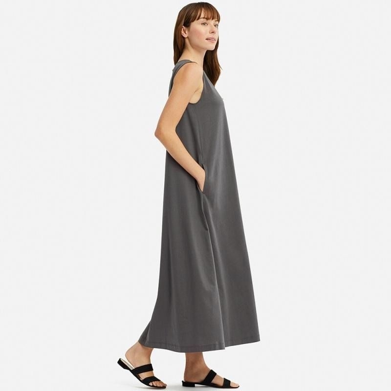 Unq cotton maxy simple dress