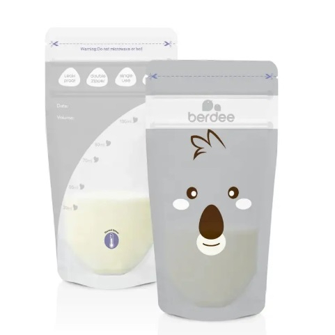 Berdee Breastmilk Kantong Penyimpan ASI Ukuran 100ml Isi 30 pcs Aman Anti Bocor Terbuat dari Bahan Berkualitas