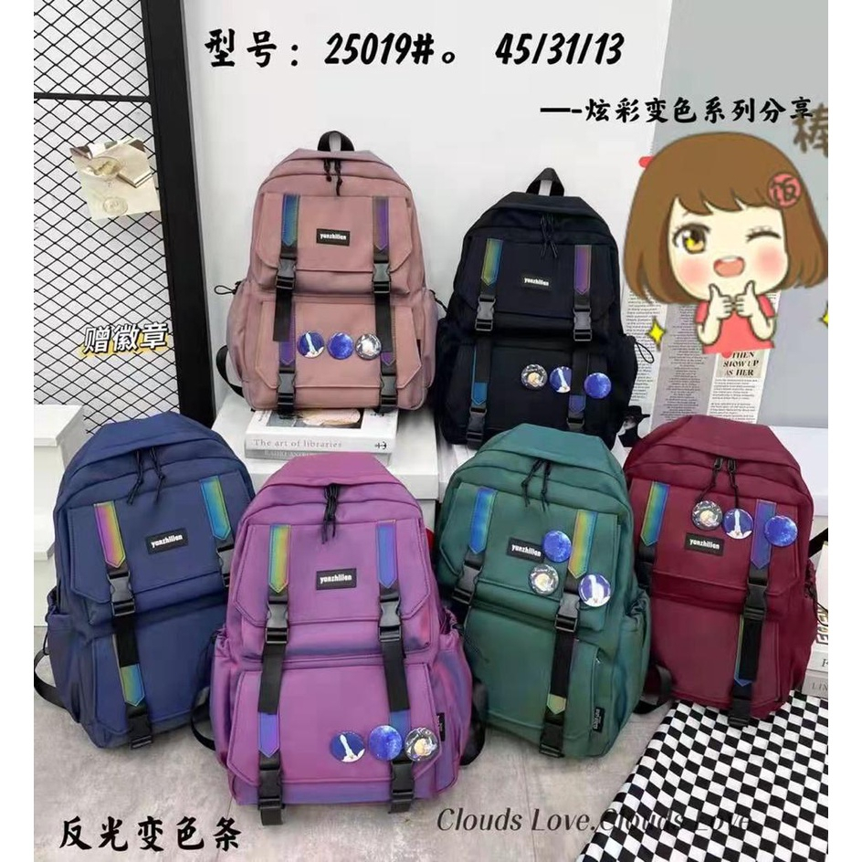 PROMO TAS RANSEL PRIA DEWASA BANYAK SAKU / BACKPACK PRIA STYLISH BERKUALITAS / TAS PUNGGUNG