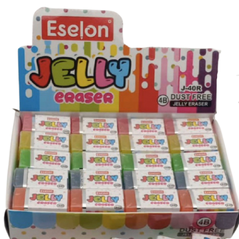 

Stip Penghapus Jelly Eselon J-40R / Pack