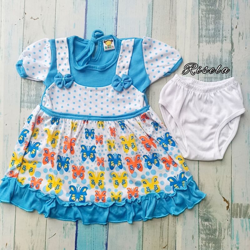 Dress Bayi Perempuan 2-24 Bulan