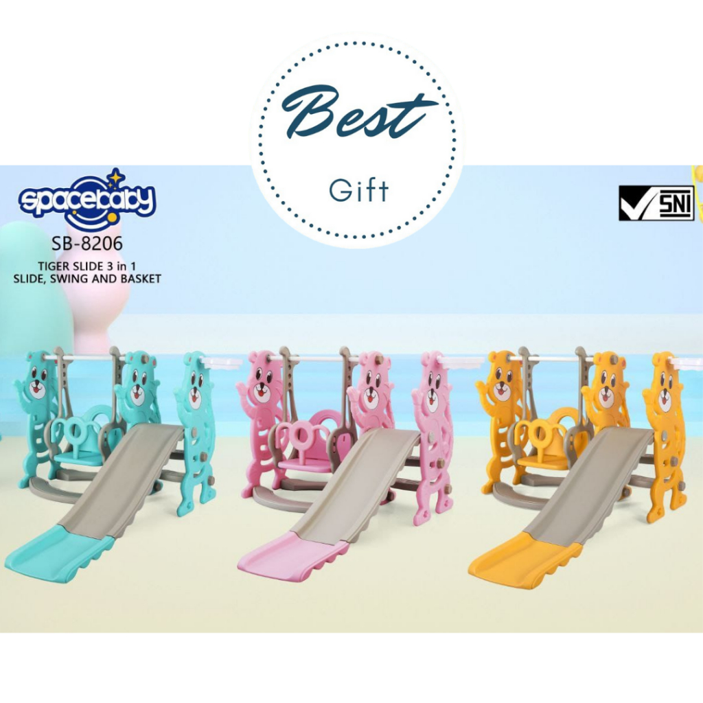Murah Mainan Anak Perosotan Tiger Slide 3 In 1 Terbaru Sb 8206