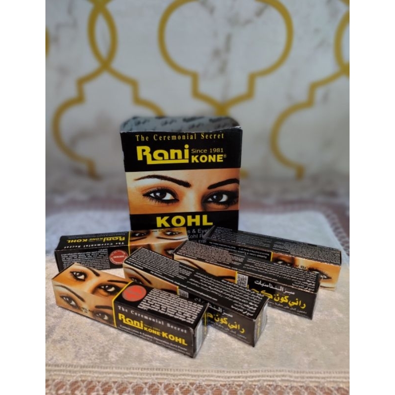 Celak Rani Kone Kohl, Celak Alis Mata, Celak Arab, Celak Mata Rani