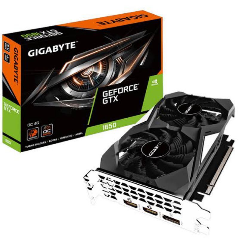 Vga gigabyte GTX1650 OC 4GB - GTX 1650 N1656OC 4G
