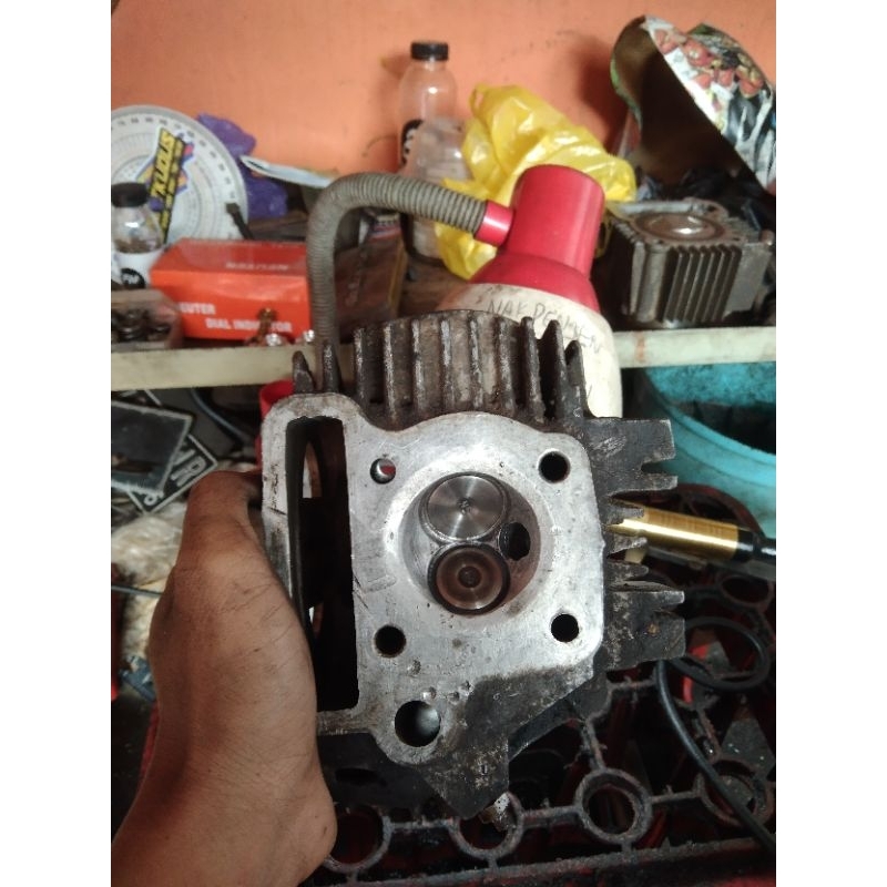 Head/Kop Supra fit/legenda  sudah porting polis isian klep aja